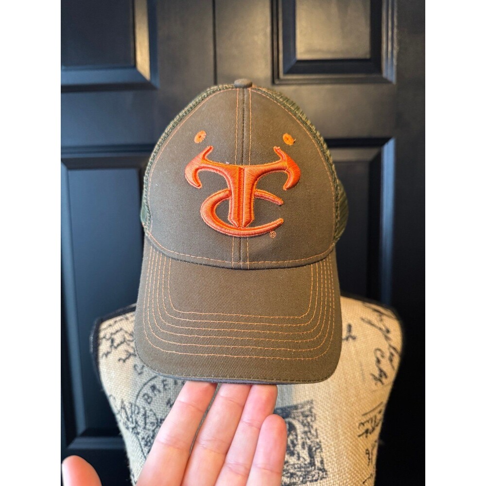 True Timber Camo Baseball Cap- Green and Orange